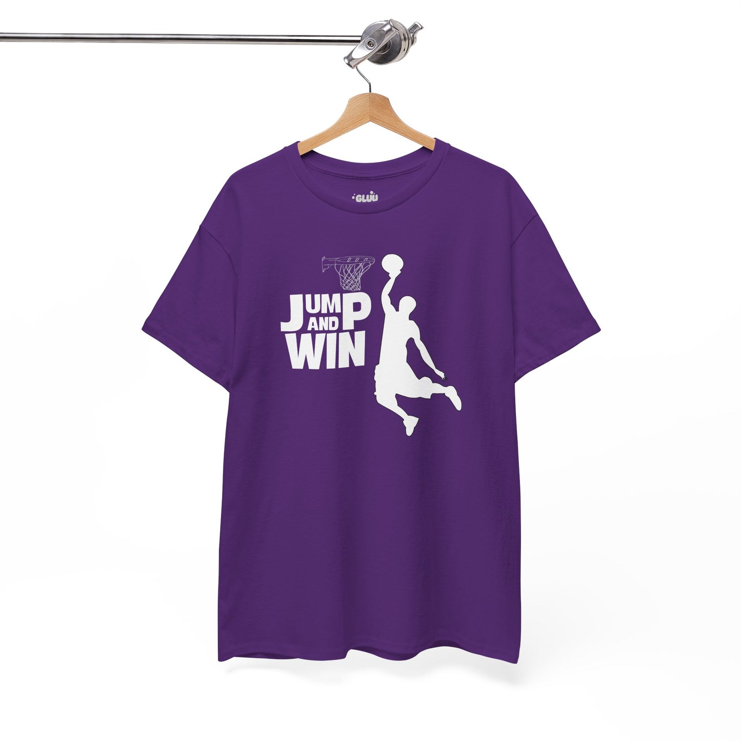 Camiseta baloncesto Jump and Win, Camiseta juego de cancha, Camiseta deportiva baloncesto