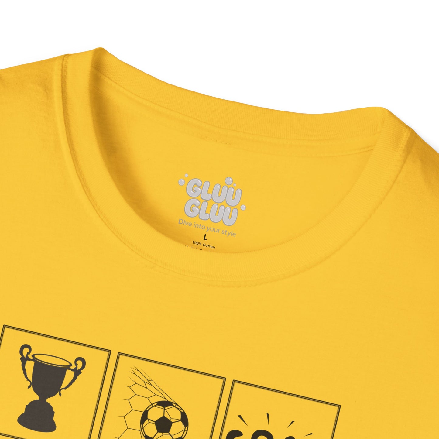 Camiseta Game Day, Camiseta soccer goal unisex, Camiseta espíritu futbolero