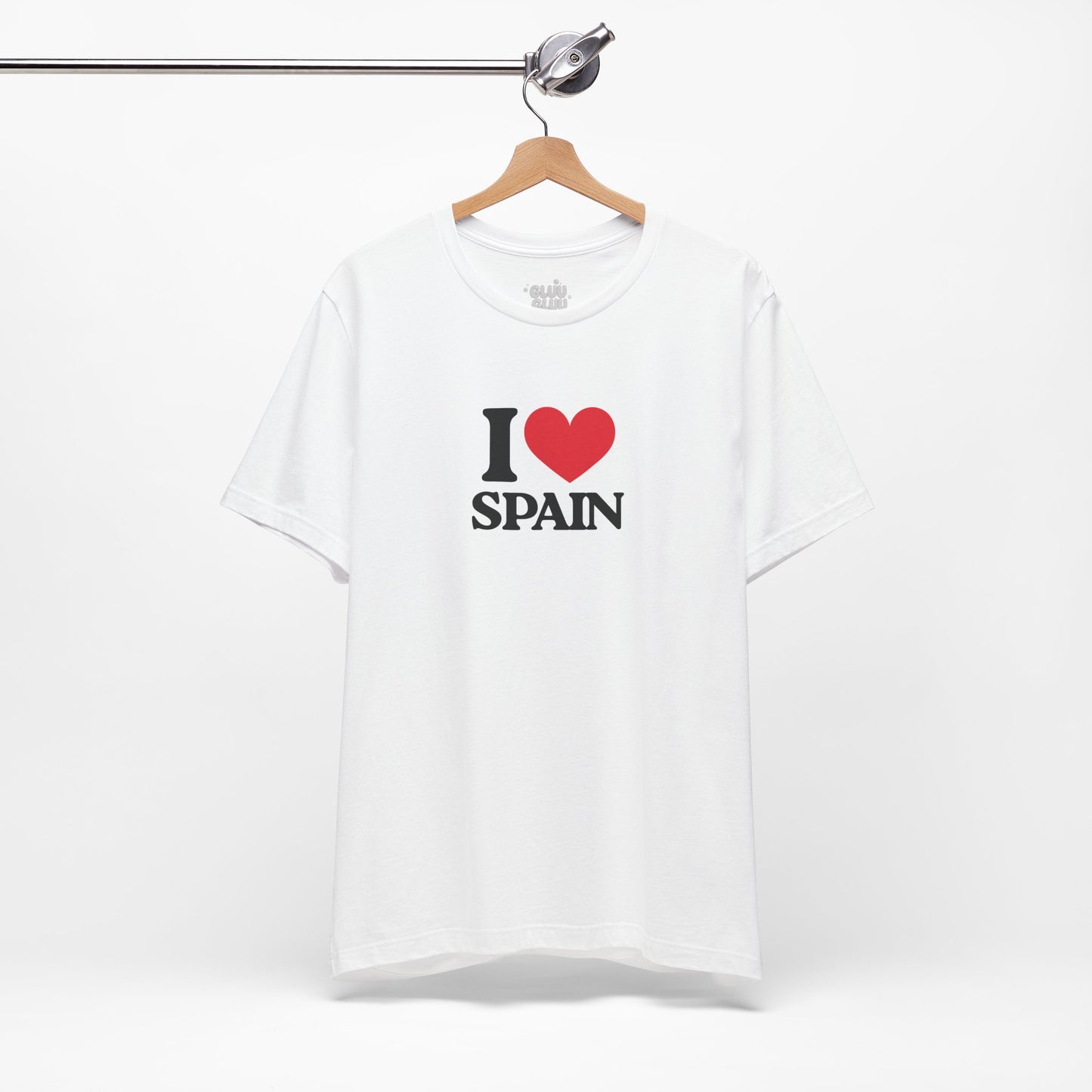 Camiseta I Love Spain, Camiseta Unisex, Camiseta grafica I Love