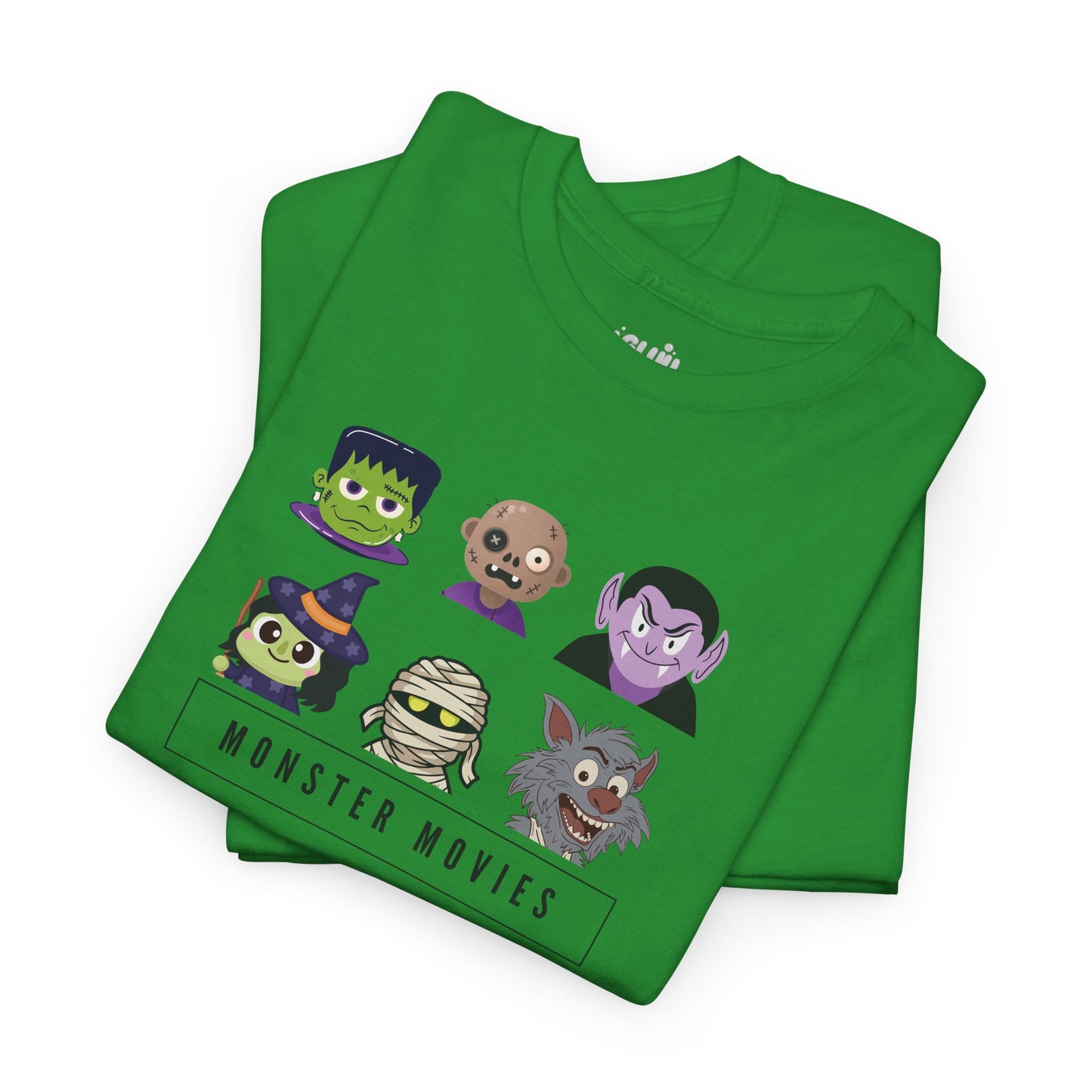Camiseta Monster movies Halloween, Camiseta clásicos de terror monstruos, Camiseta iconos horror