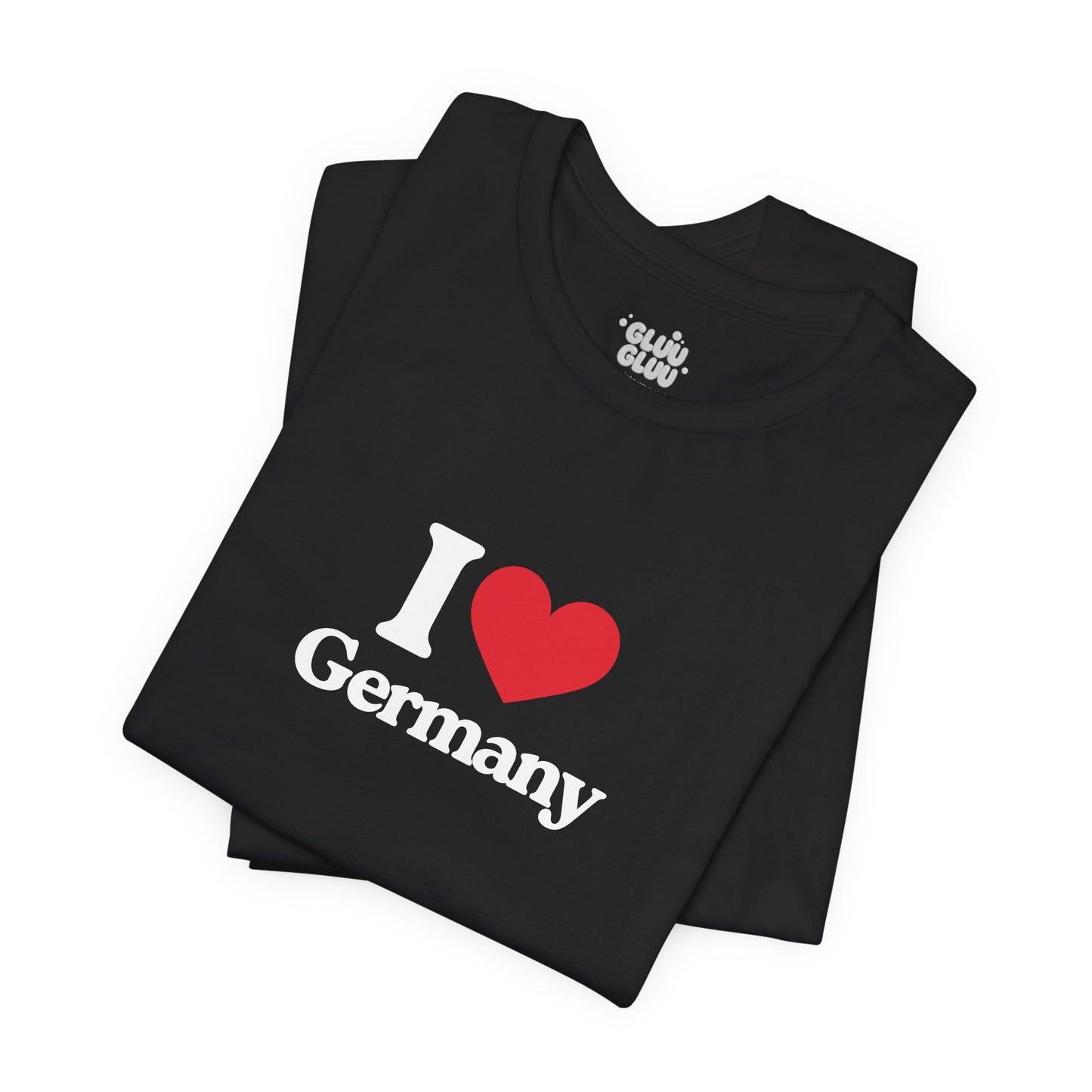 Camiseta I Love Germany, Camiseta Unisex, Camiseta grafica I Love