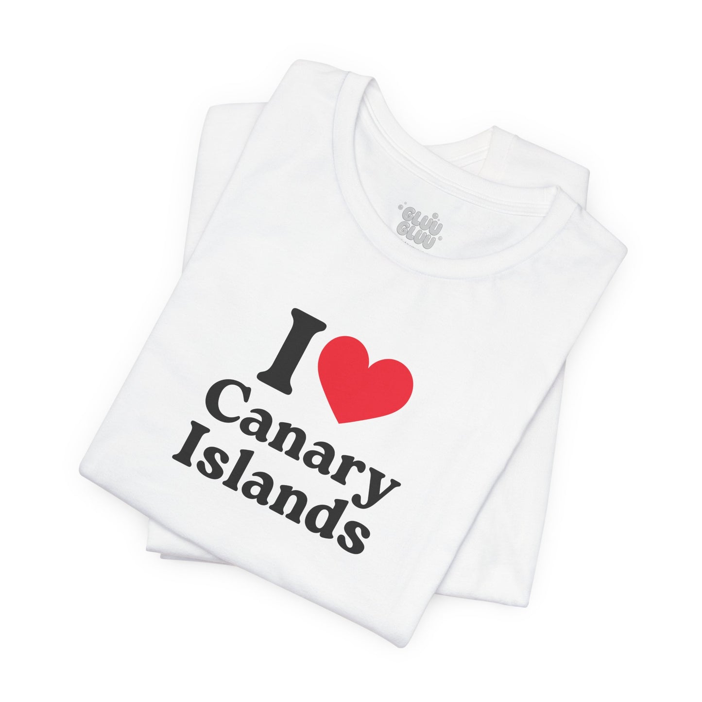 Camiseta I Love Canary Island, Camiseta Unisex, Camiseta grafica I Love