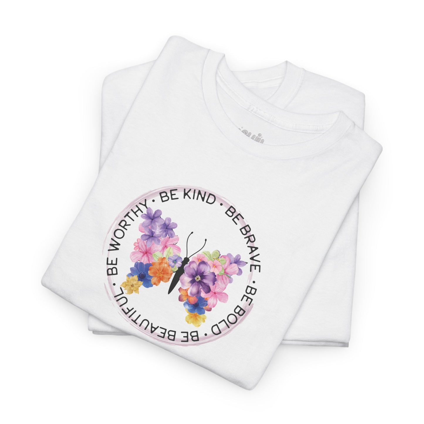 Camiseta mariposa, estilo boho chic mujer, frases positivas, camiseta inspiradora