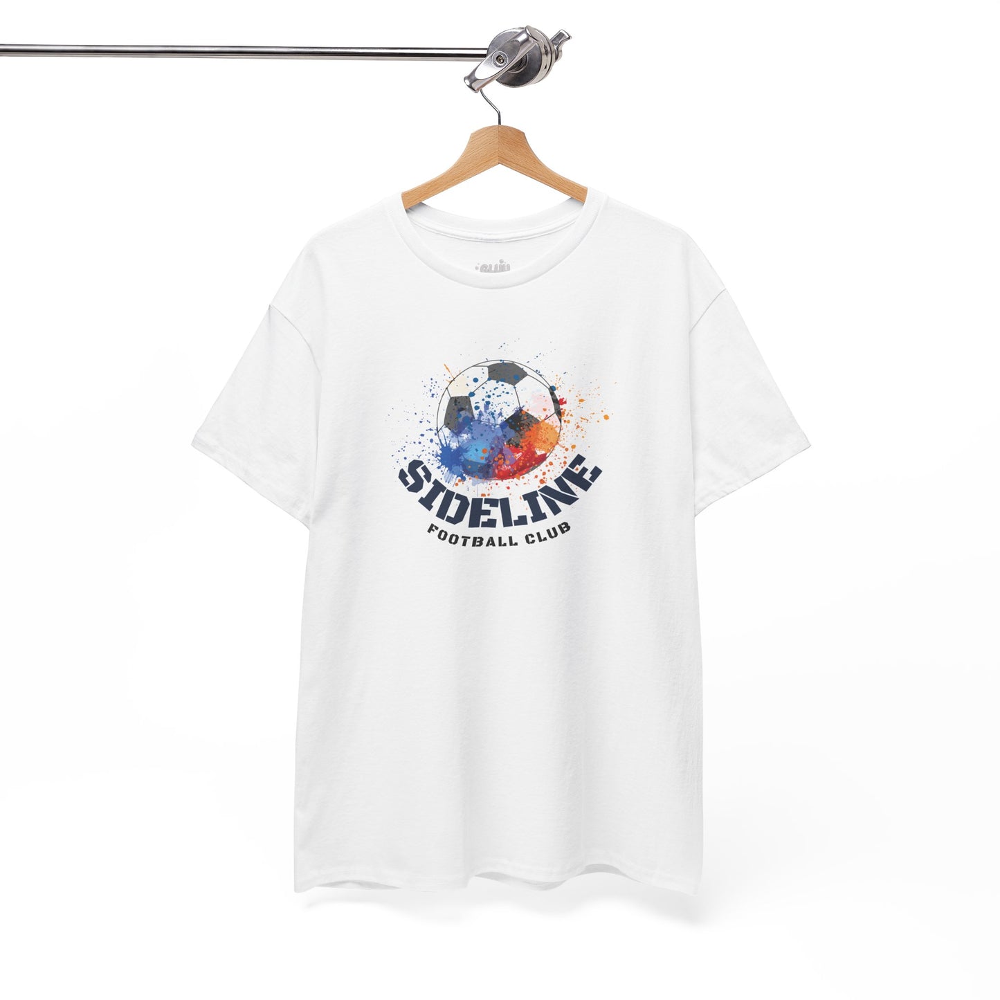 Camiseta Sideline Football Club, Estilo gráfico fútbol, diseño moderno para fanáticos del fútbol