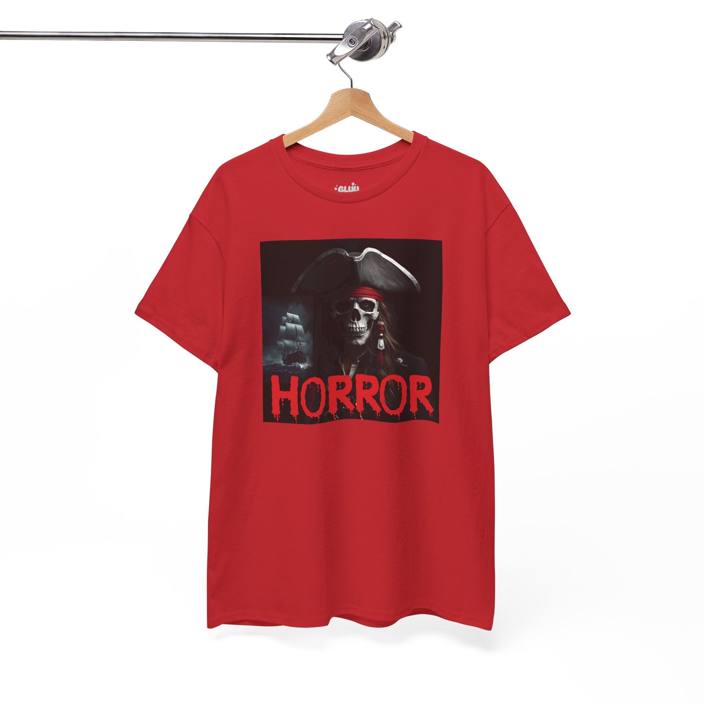Camiseta de pirata esqueleto, Camiseta de Halloween con calavera de piratas, Ropa urbana Halloween