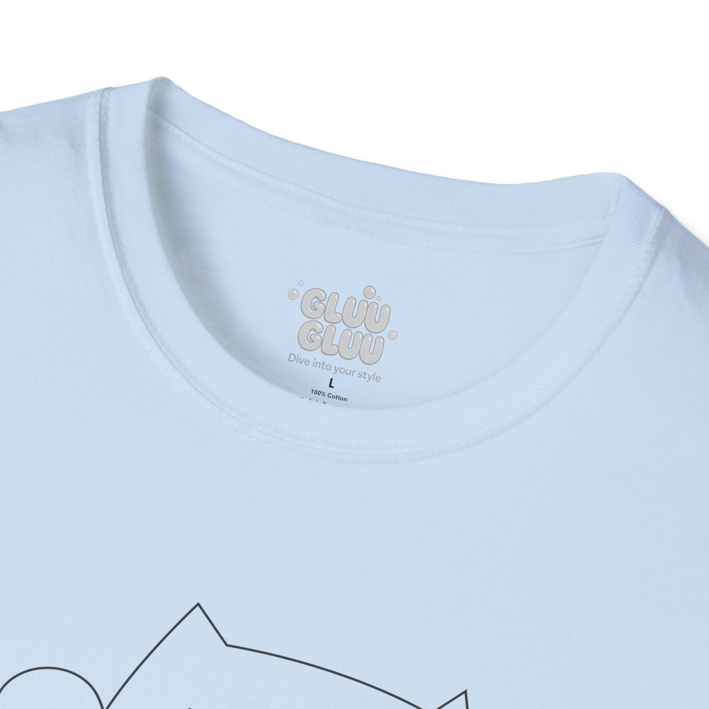 Camiseta Gráfica de gato, Camiseta con Diseño de Gato, camiseta minimalista de gato