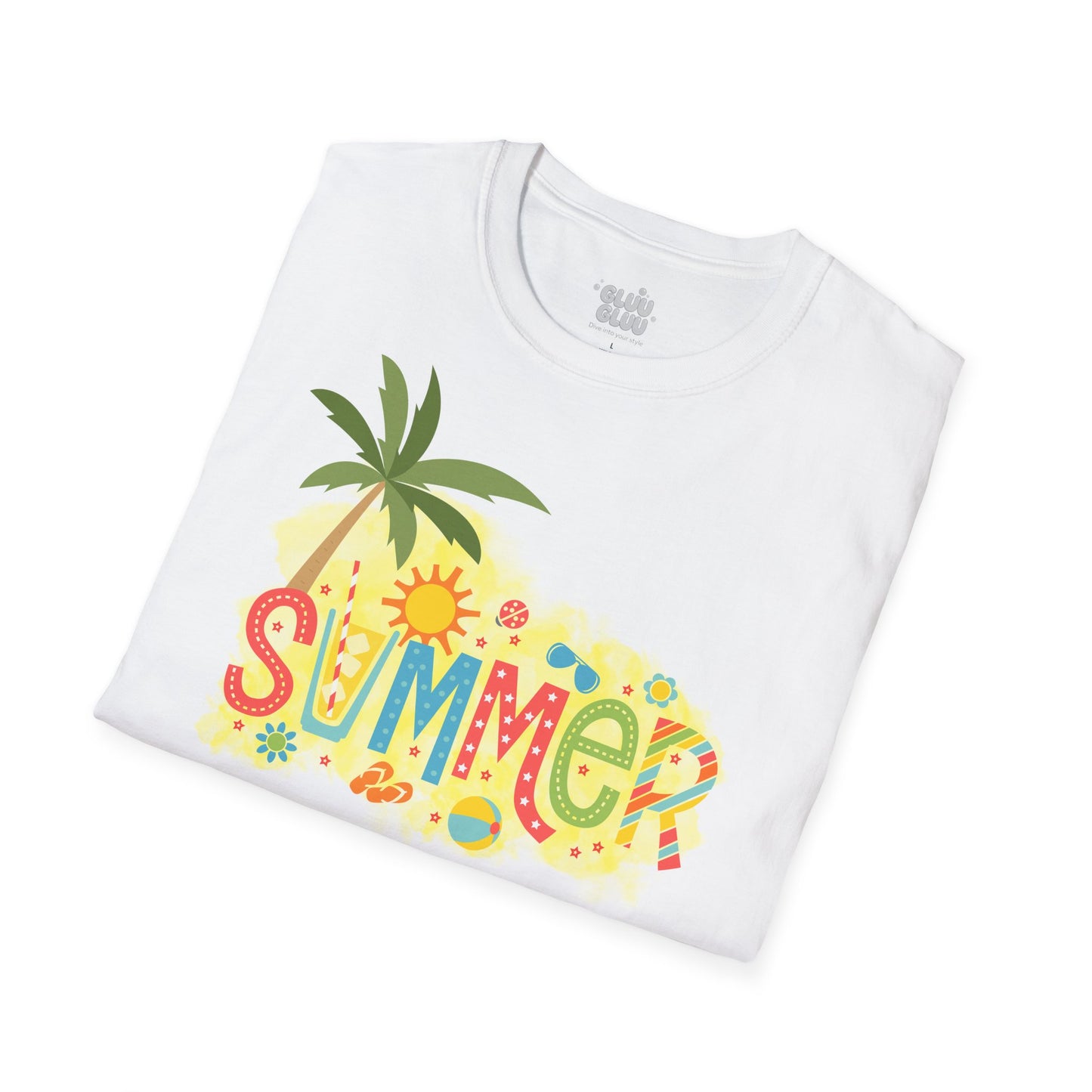 Camiseta Vibras de Verano, Camiseta Tropical de Verano, Camiseta de Playa, Camiseta de Verano