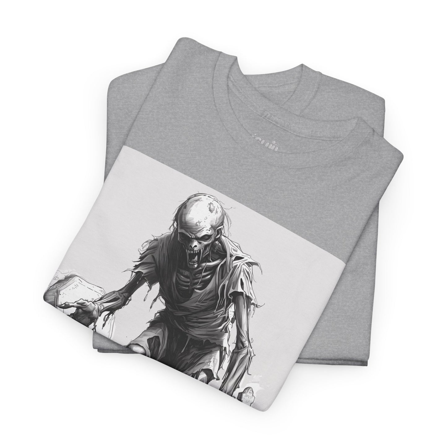 Camiseta zombie Halloween unisex, Camiseta terror zombie, Camiseta apocalipsis zombie