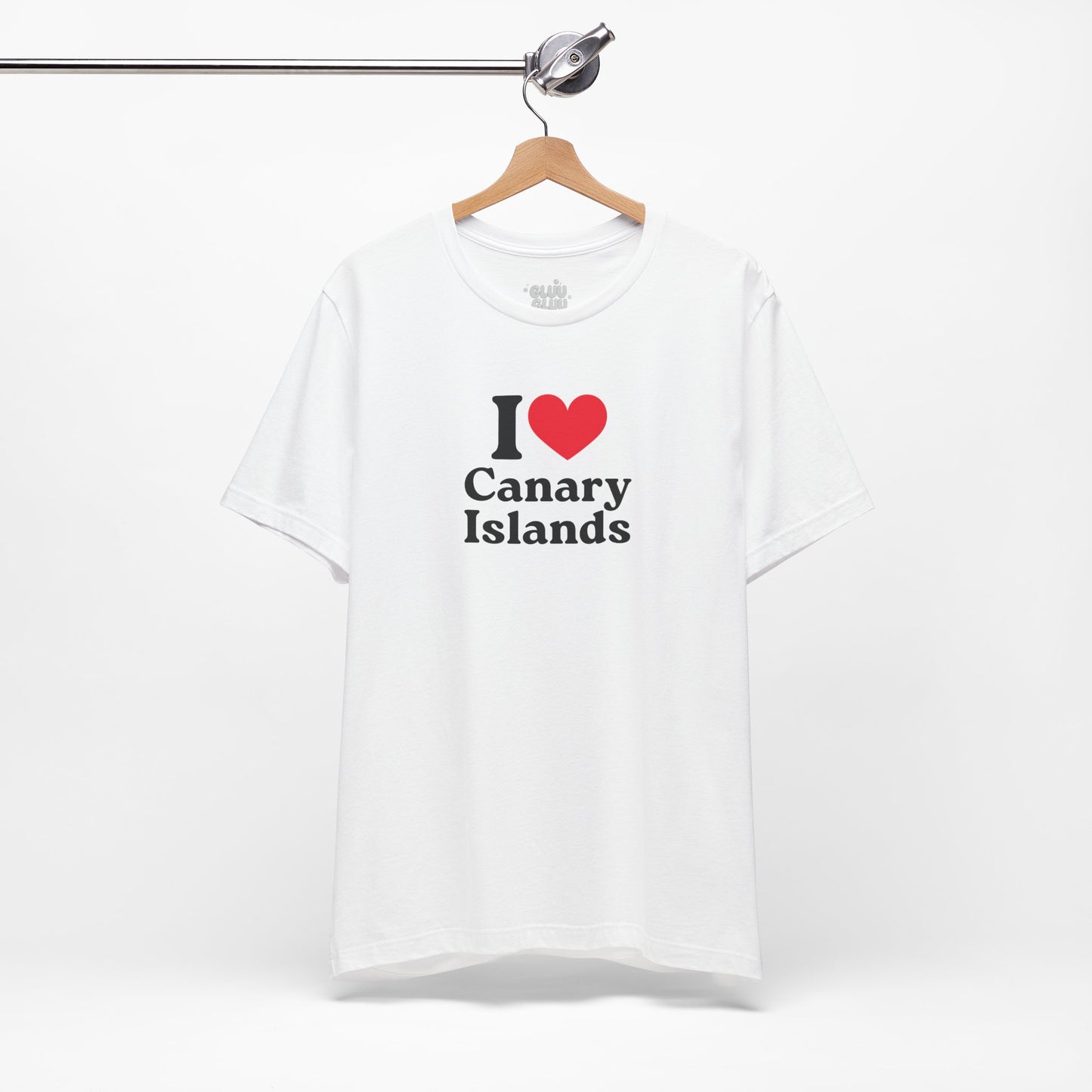 Camiseta I Love Canary Island, Camiseta Unisex, Camiseta grafica I Love