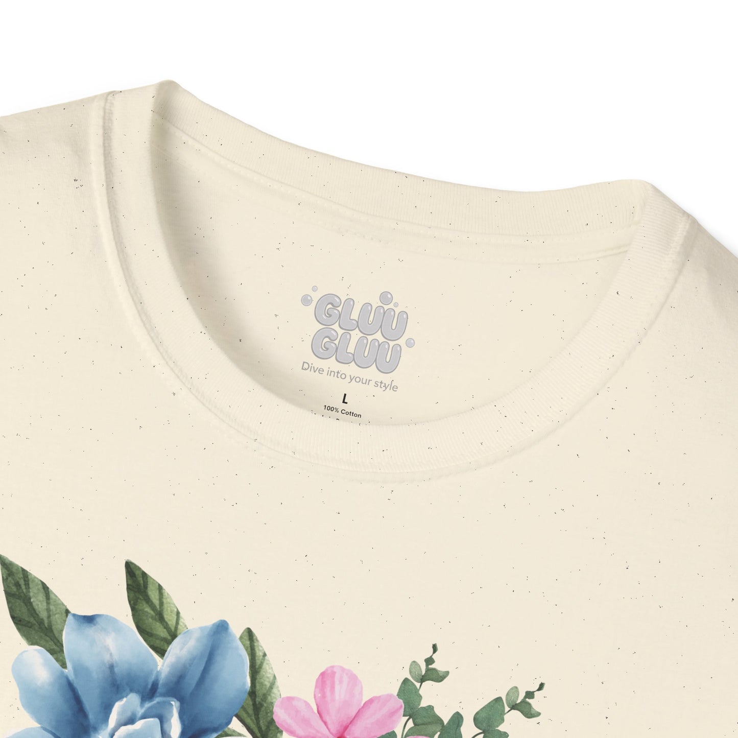 Camiseta gráfica Floral, Camiseta con Flores, Camiseta Estética con Flores