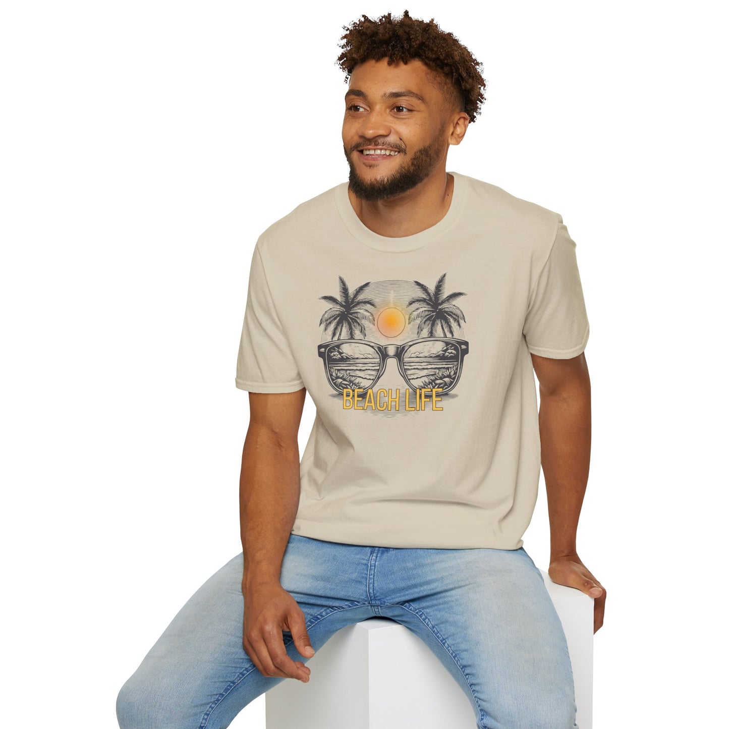 Camiseta Retro de Verano, Camiseta Gráfica de Playa, Camiseta Vibras de verano