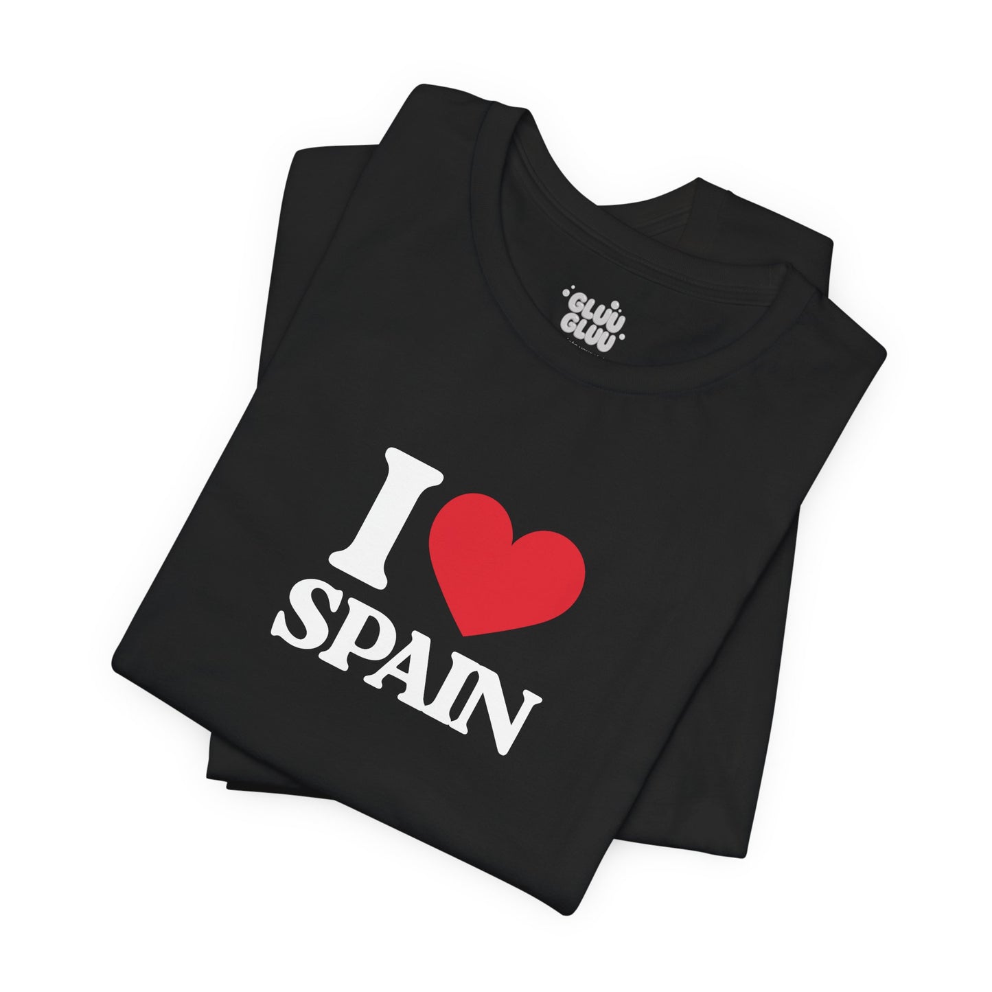 Camiseta I Love Spain, Camiseta Unisex, Camiseta grafica I Love
