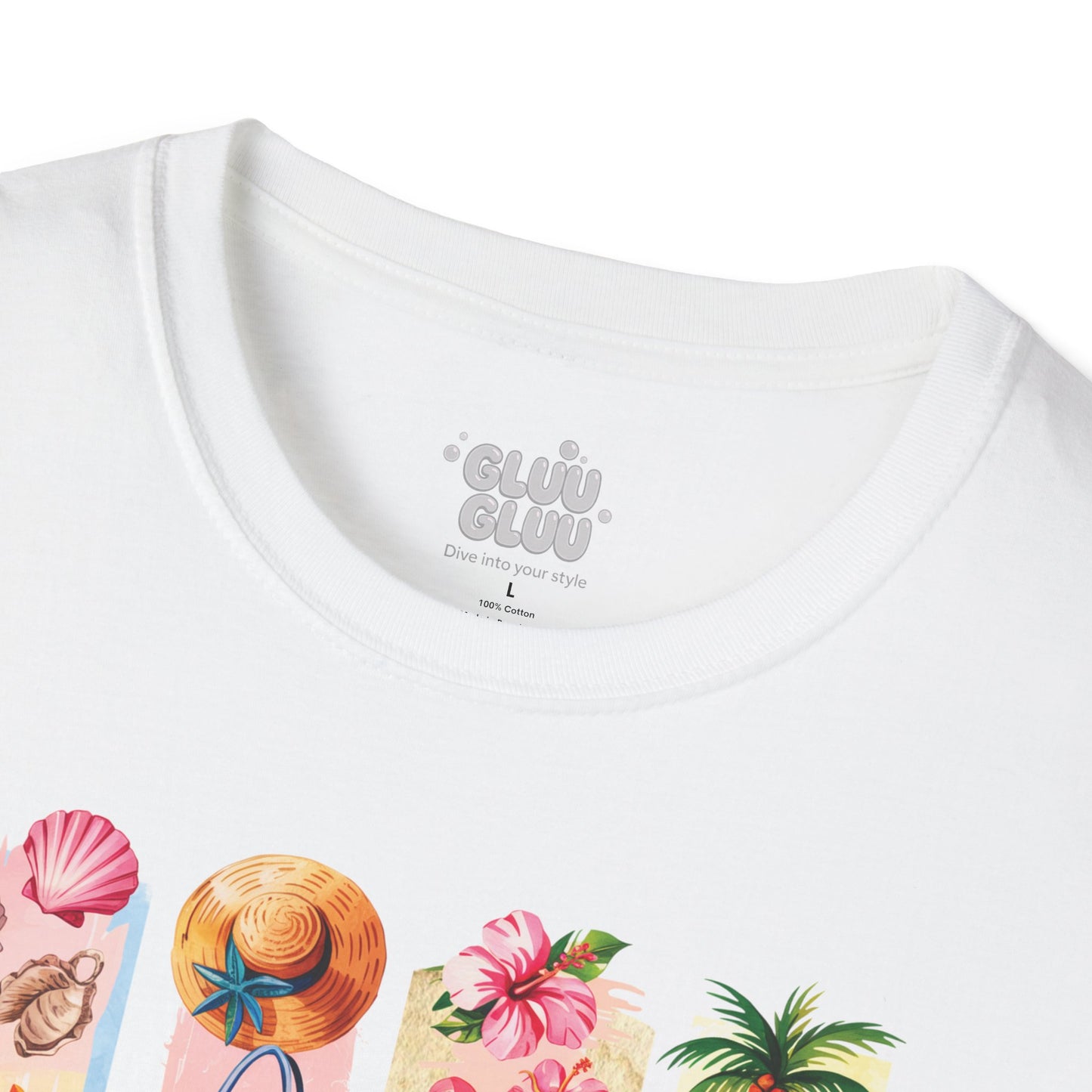 Camiseta Tropical de Verano, Camiseta de Playa, Camiseta con Vibras verano