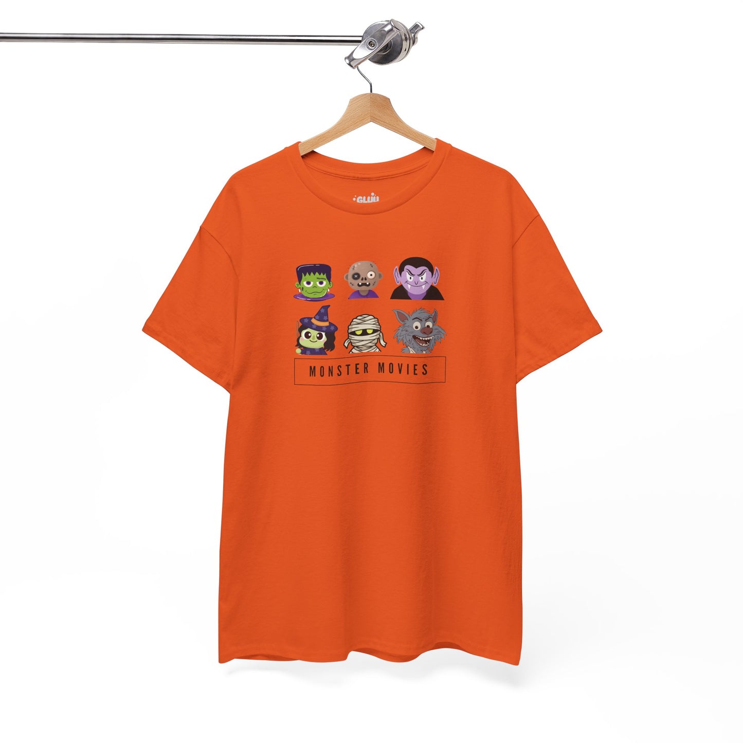 Camiseta Monster movies Halloween, Camiseta clásicos de terror monstruos, Camiseta iconos horror