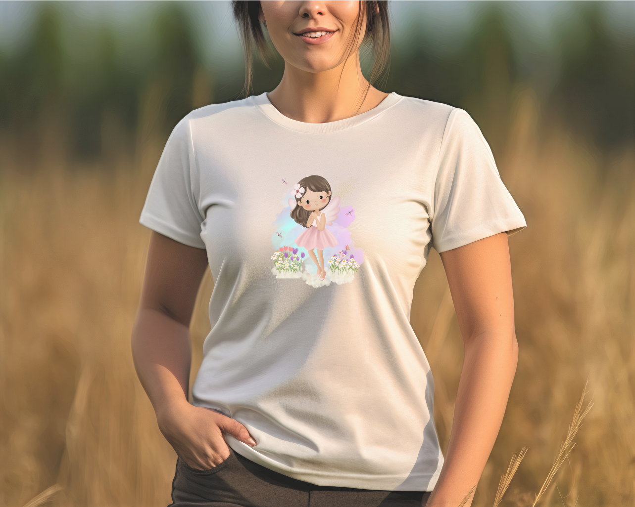Camiseta estilo Fairycore, Camiseta de hada, diseño kawaii de hada, vibras de hada, Camiseta para amantes de la fantasía
