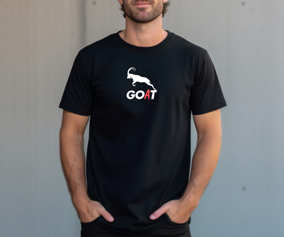 Camiseta GOAT, Regalo para dueños de cabras, Camiseta minimalista goat