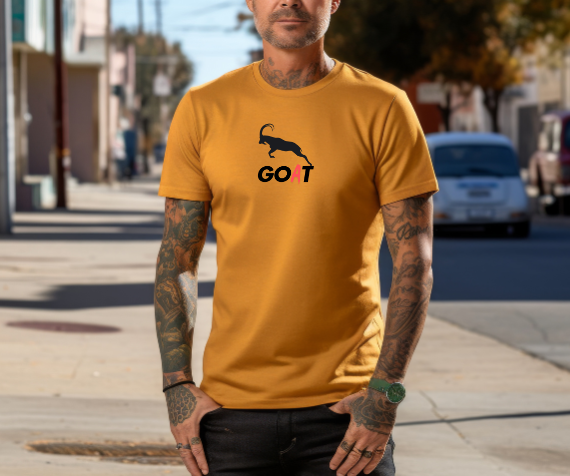 Camiseta GOAT, Regalo para dueños de cabras, Camiseta minimalista goat