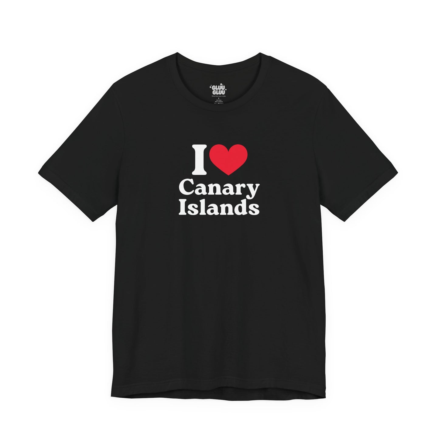 Camiseta I Love Canary Island, Camiseta Unisex, Camiseta grafica I Love