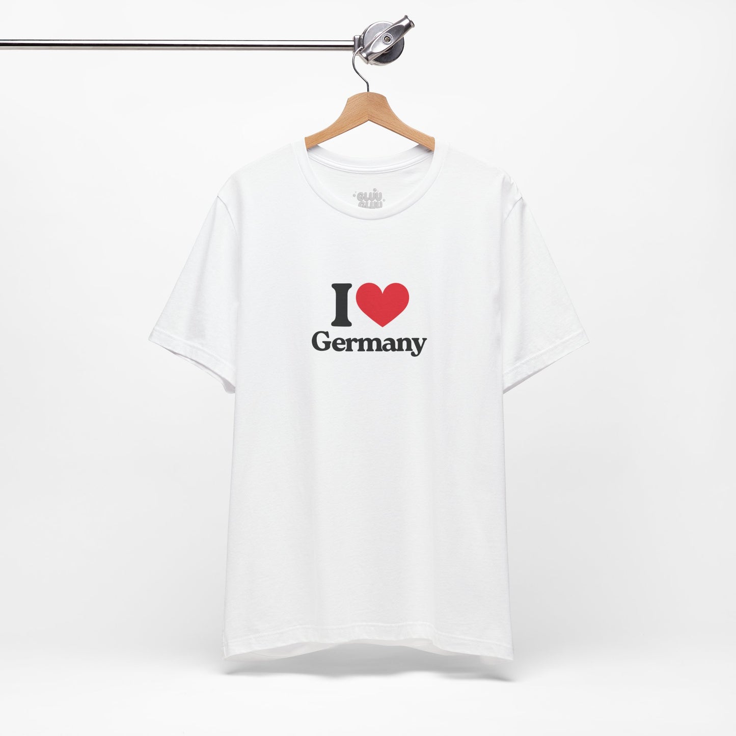 Camiseta I Love Germany, Camiseta Unisex, Camiseta grafica I Love