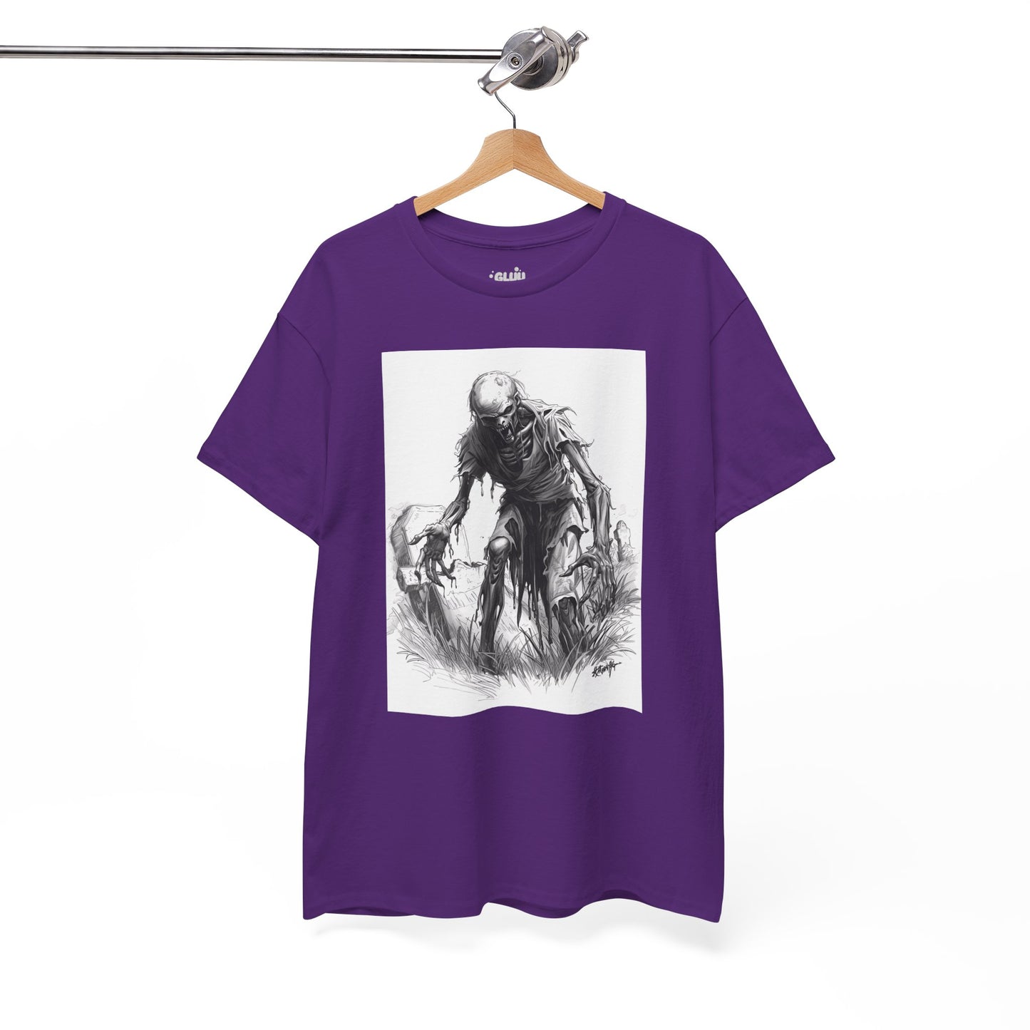 Camiseta zombie Halloween unisex, Camiseta terror zombie, Camiseta apocalipsis zombie