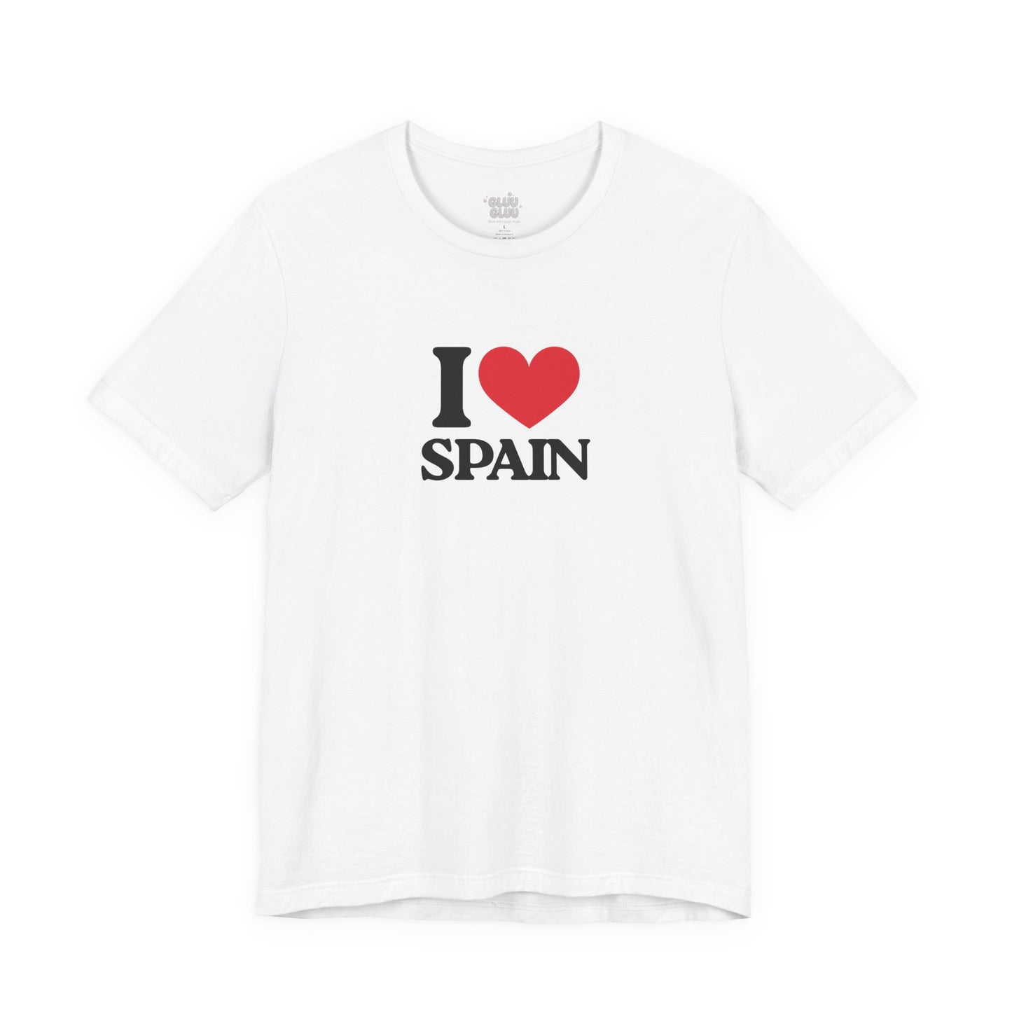 Camiseta I Love Spain, Camiseta Unisex, Camiseta grafica I Love