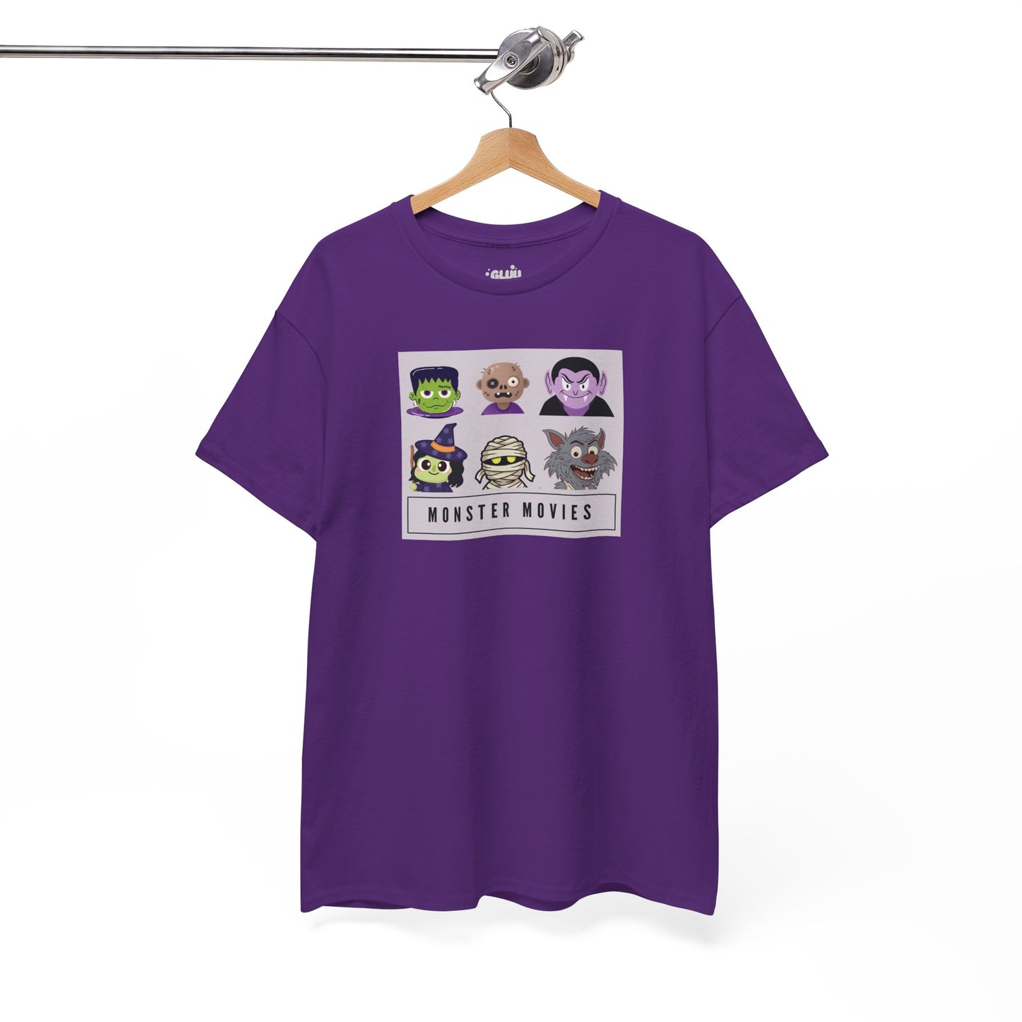Camiseta Monster movies Halloween, Camiseta clásicos de terror monstruos, Camiseta iconos horror