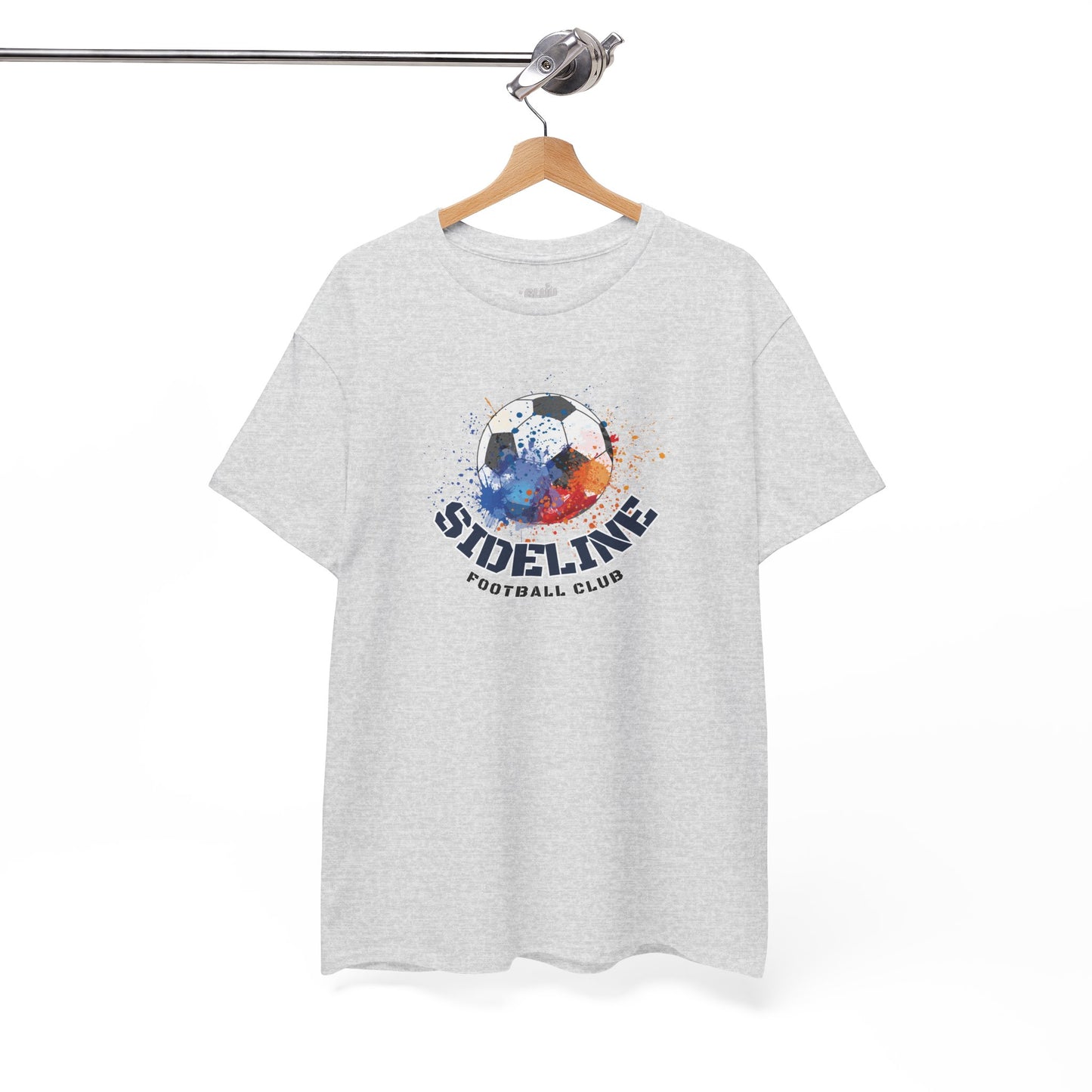 Camiseta Sideline Football Club, Estilo gráfico fútbol, diseño moderno para fanáticos del fútbol