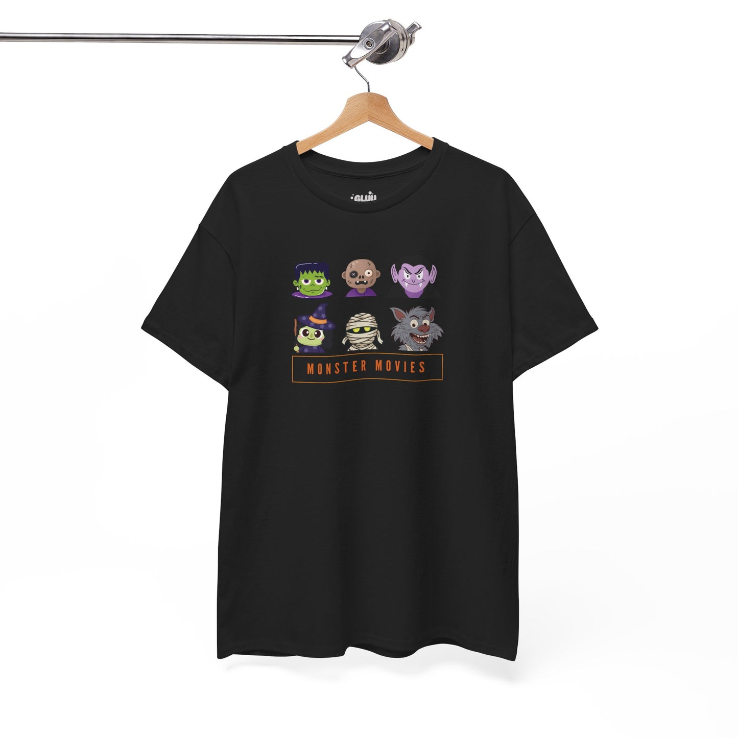 Camiseta Monster movies Halloween, Camiseta clásicos de terror monstruos, Camiseta iconos horror