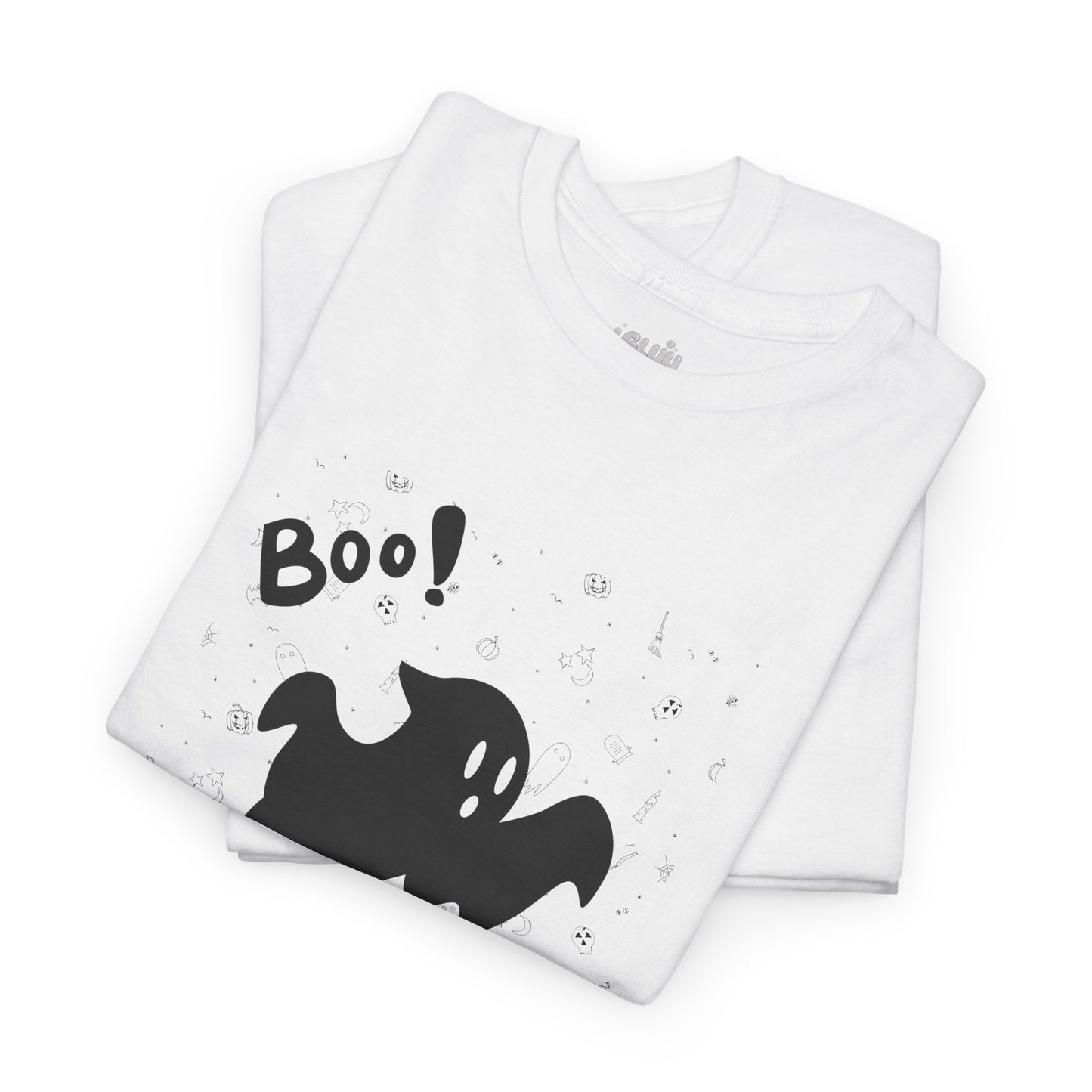 camiseta fantasma boo, camiseta Halloween divertida, camiseta Boo