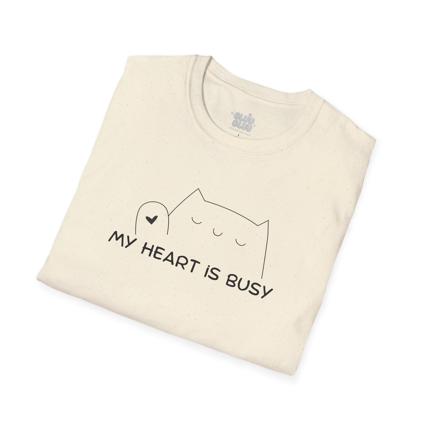 Camiseta Gráfica de gato, Camiseta con Diseño de Gato, camiseta minimalista de gato