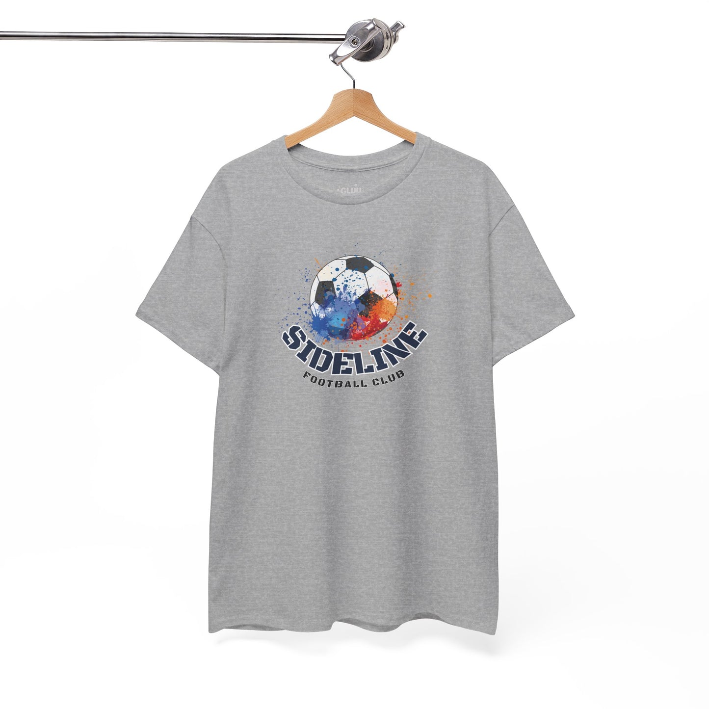 Camiseta Sideline Football Club, Estilo gráfico fútbol, diseño moderno para fanáticos del fútbol