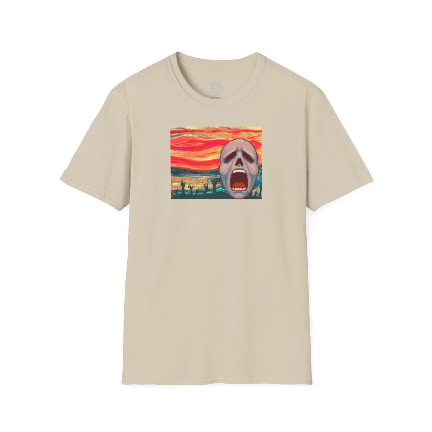Camiseta El Grito, Arte para vestir, Impresión artística, Camiseta para Halloween