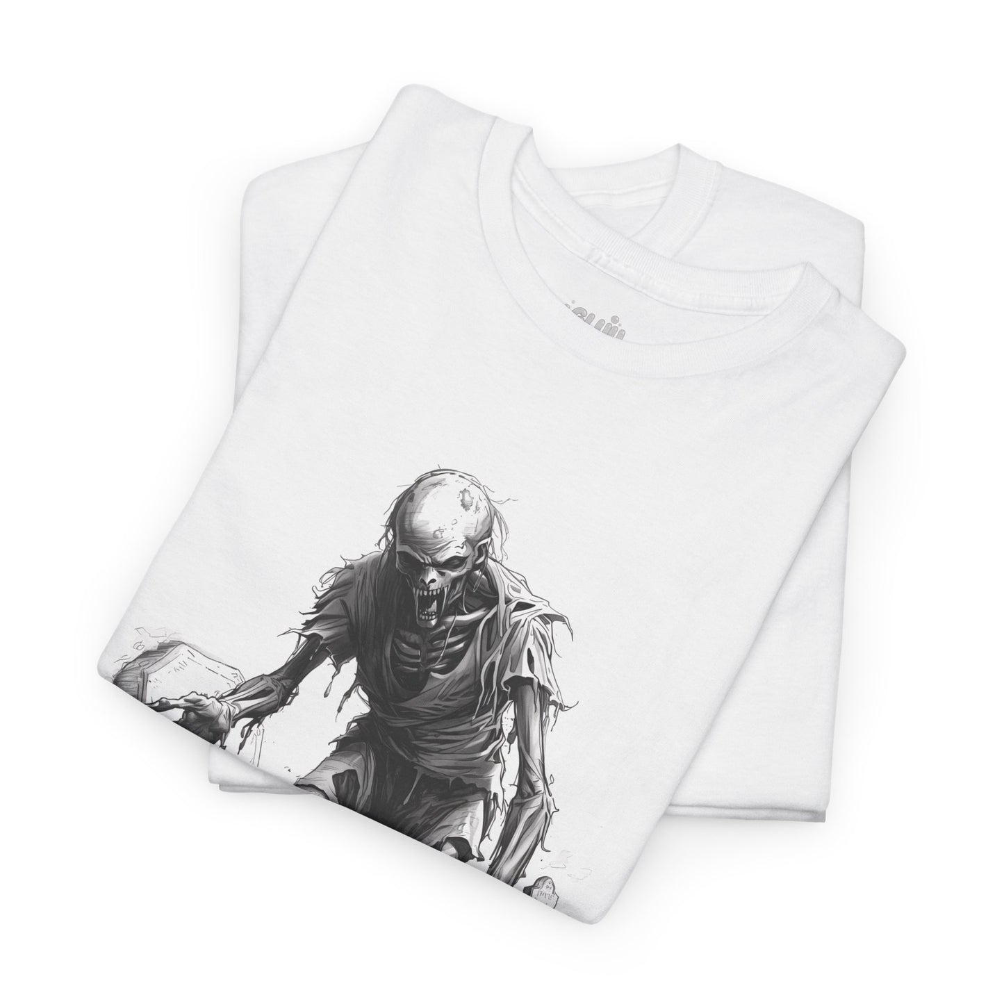 Camiseta zombie Halloween unisex, Camiseta terror zombie, Camiseta apocalipsis zombie