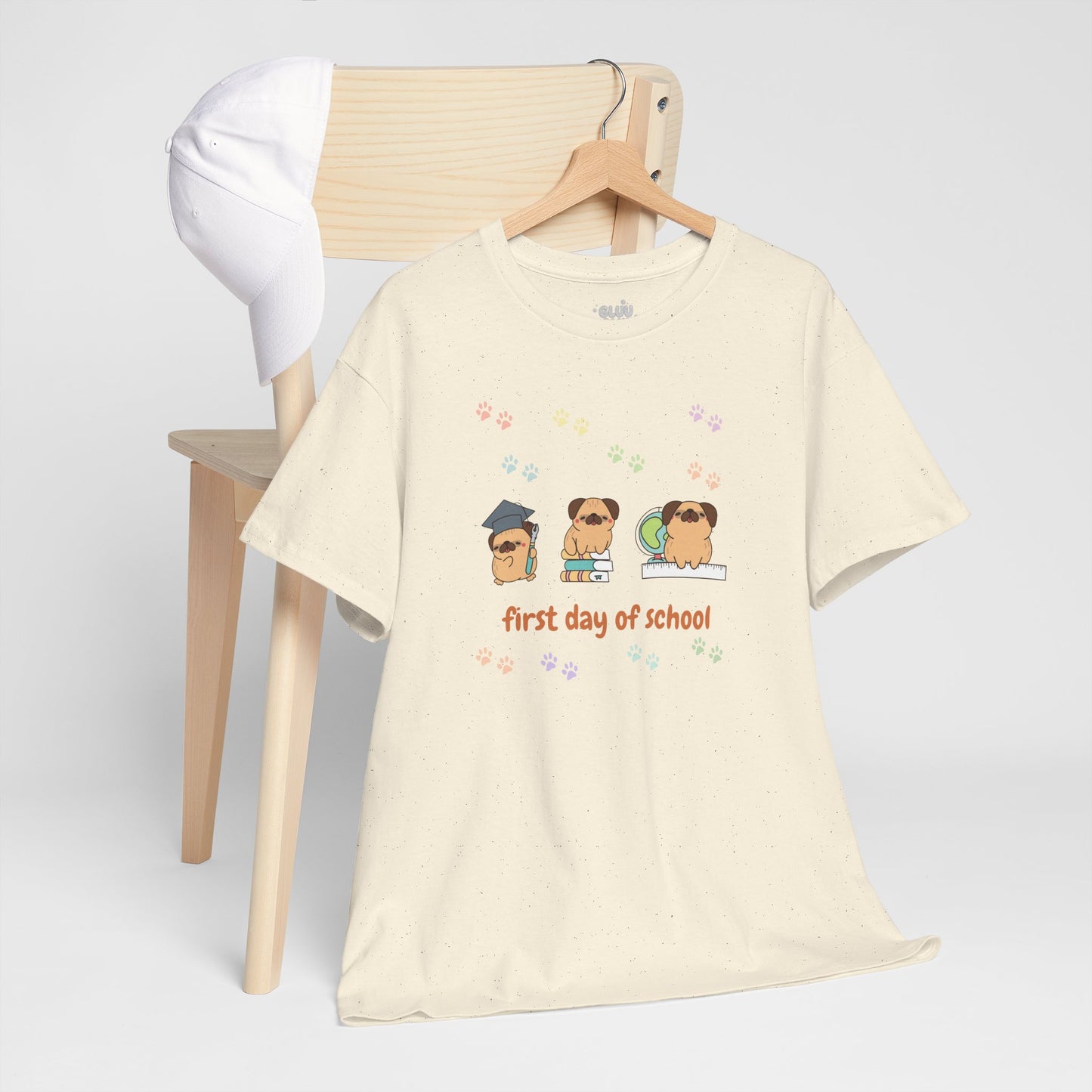 Camiseta con mascota, Regreso a clases, Amante de los perros, camiseta regreso a clases pug