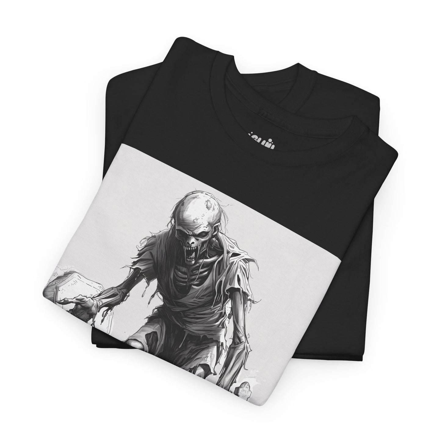 Camiseta zombie Halloween unisex, Camiseta terror zombie, Camiseta apocalipsis zombie