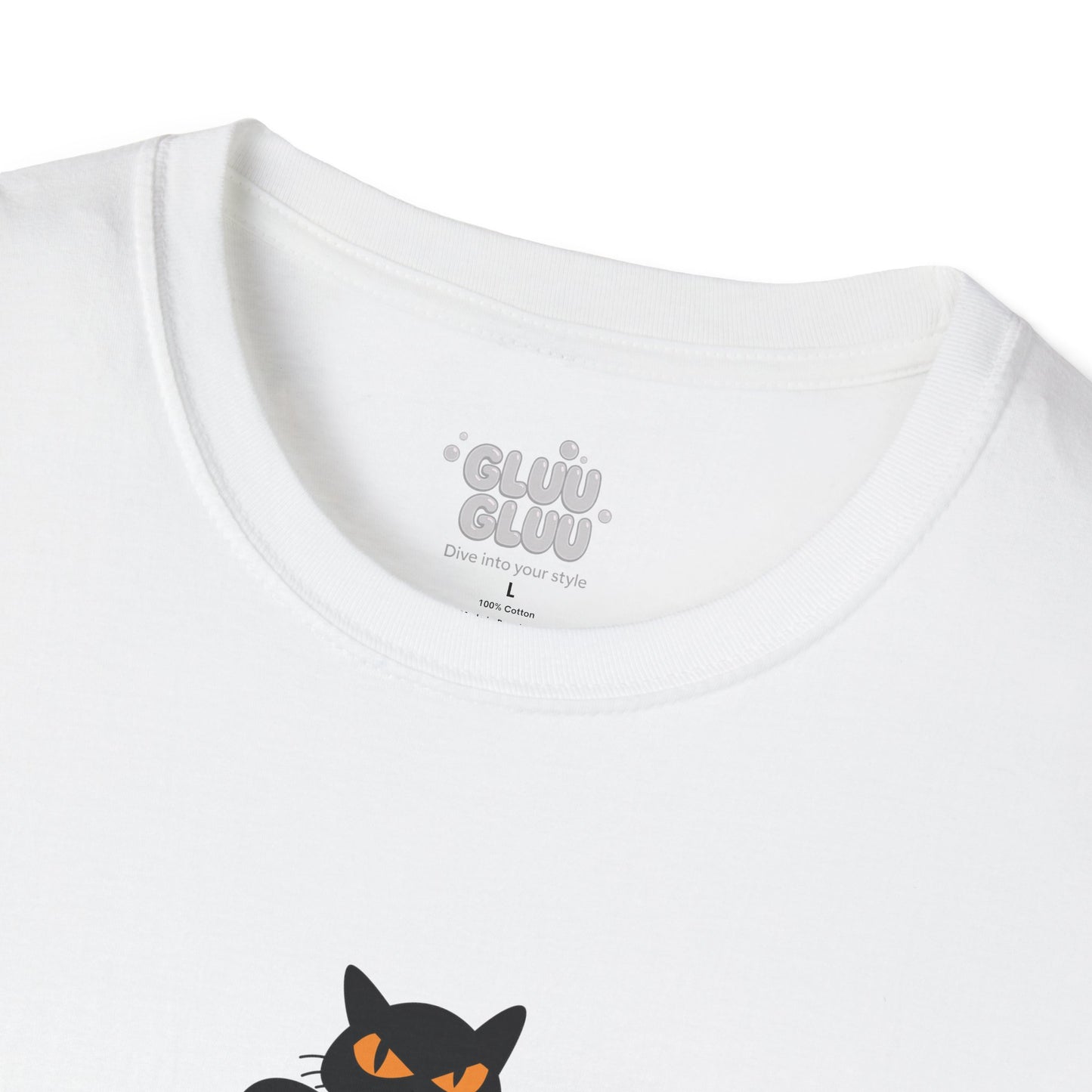 Camiseta minimalista con diseño de gato, Camiseta gráfica de gato, Camiseta cat lover