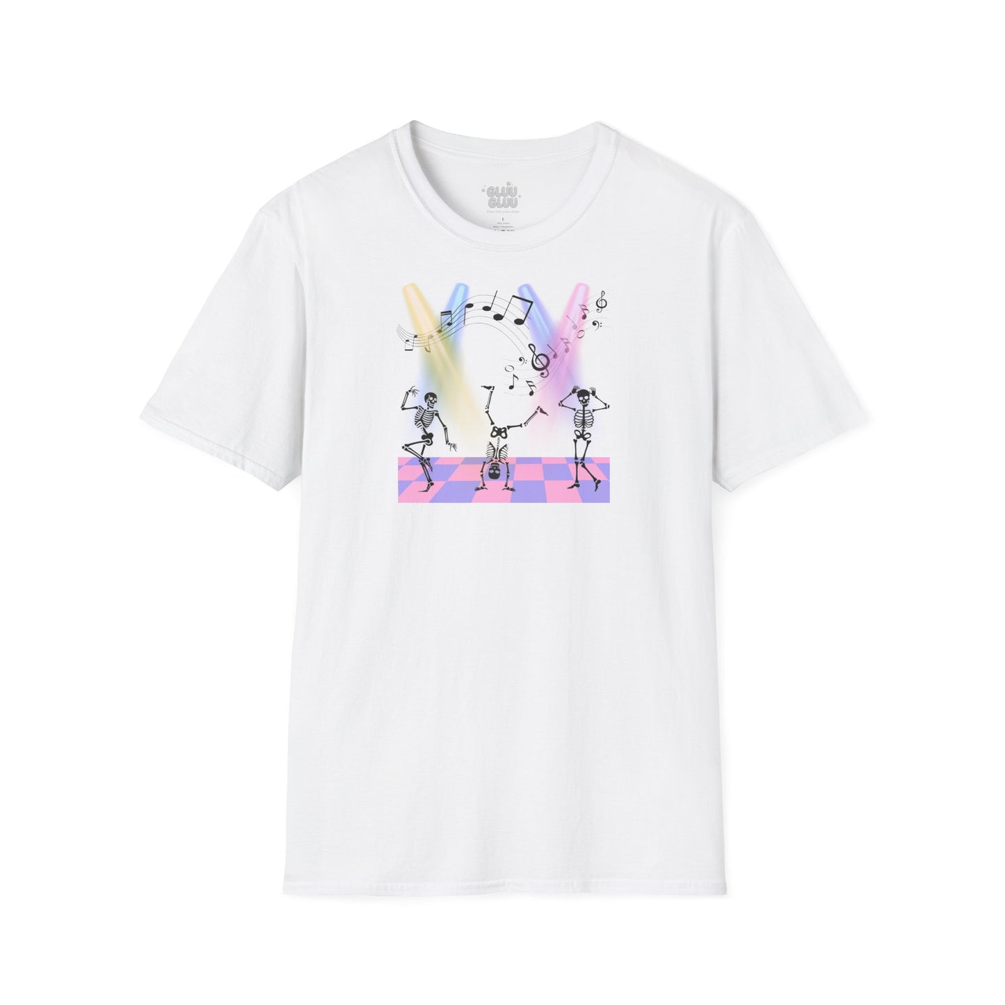 Camiseta de esqueletos bailando, estilo vintage de los 90, camiseta retro de esqueleto Y2K, camiseta Halloween