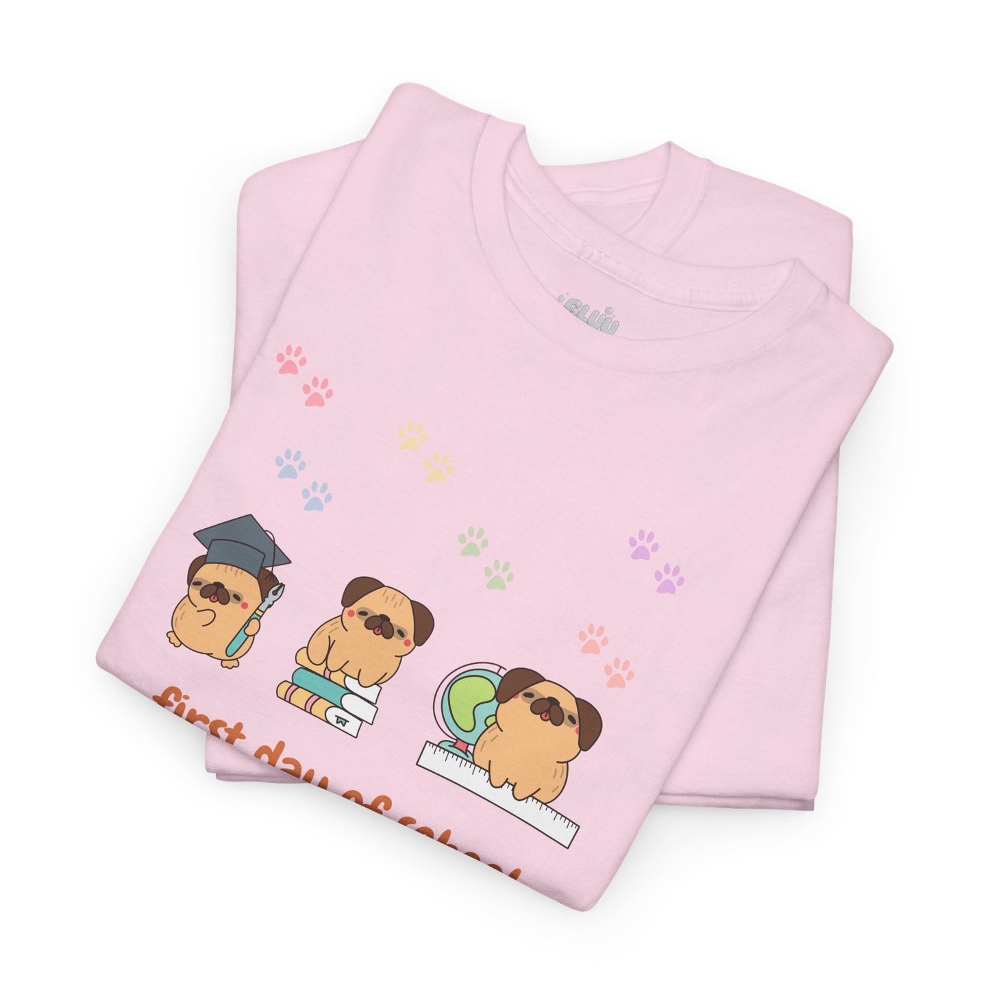 Camiseta con mascota, Regreso a clases, Amante de los perros, camiseta regreso a clases pug