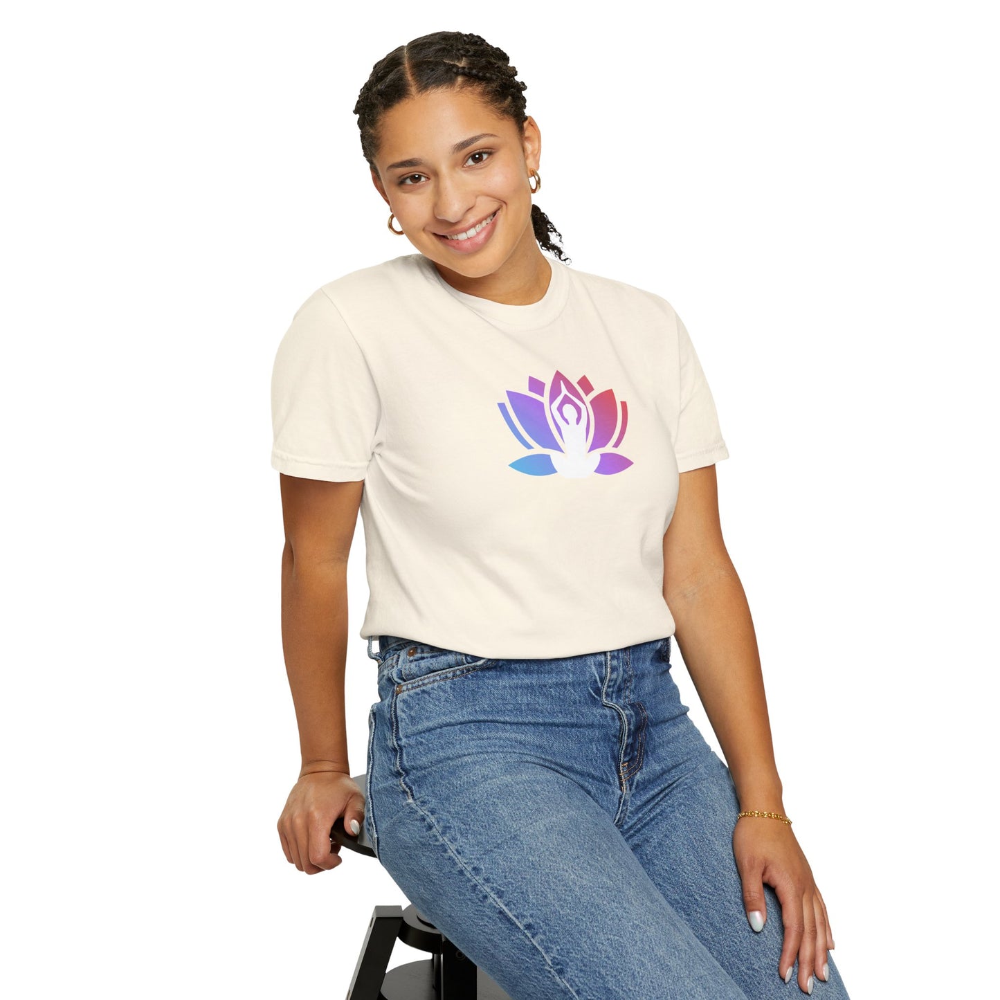 Camiseta de flor de Loto, Camiseta botánica, Camiseta de yoga, regalo para profesores de yoga, Camiseta para amantes del yoga.