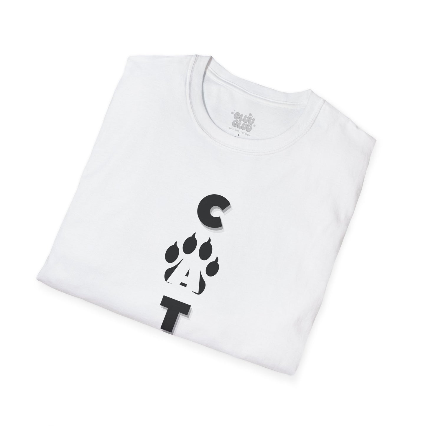 Camiseta para amantes de los gatos, Camiseta con diseño de gato, Camiseta divertida de gato