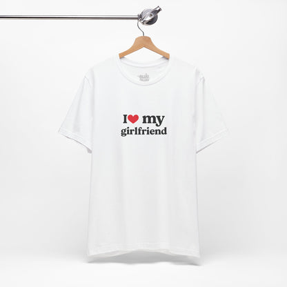 Camiseta I Love my girlfiend, Camiseta Unisex, Camiseta grafica I Love