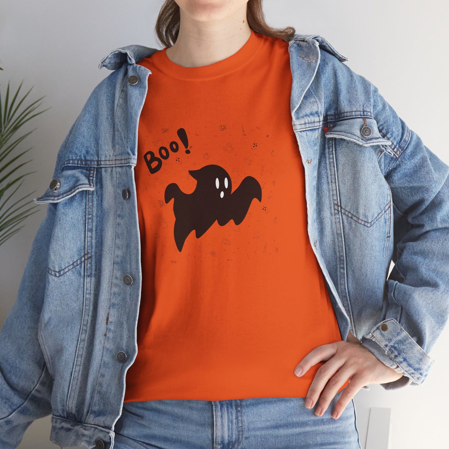 camiseta fantasma boo, camiseta Halloween divertida, camiseta Boo