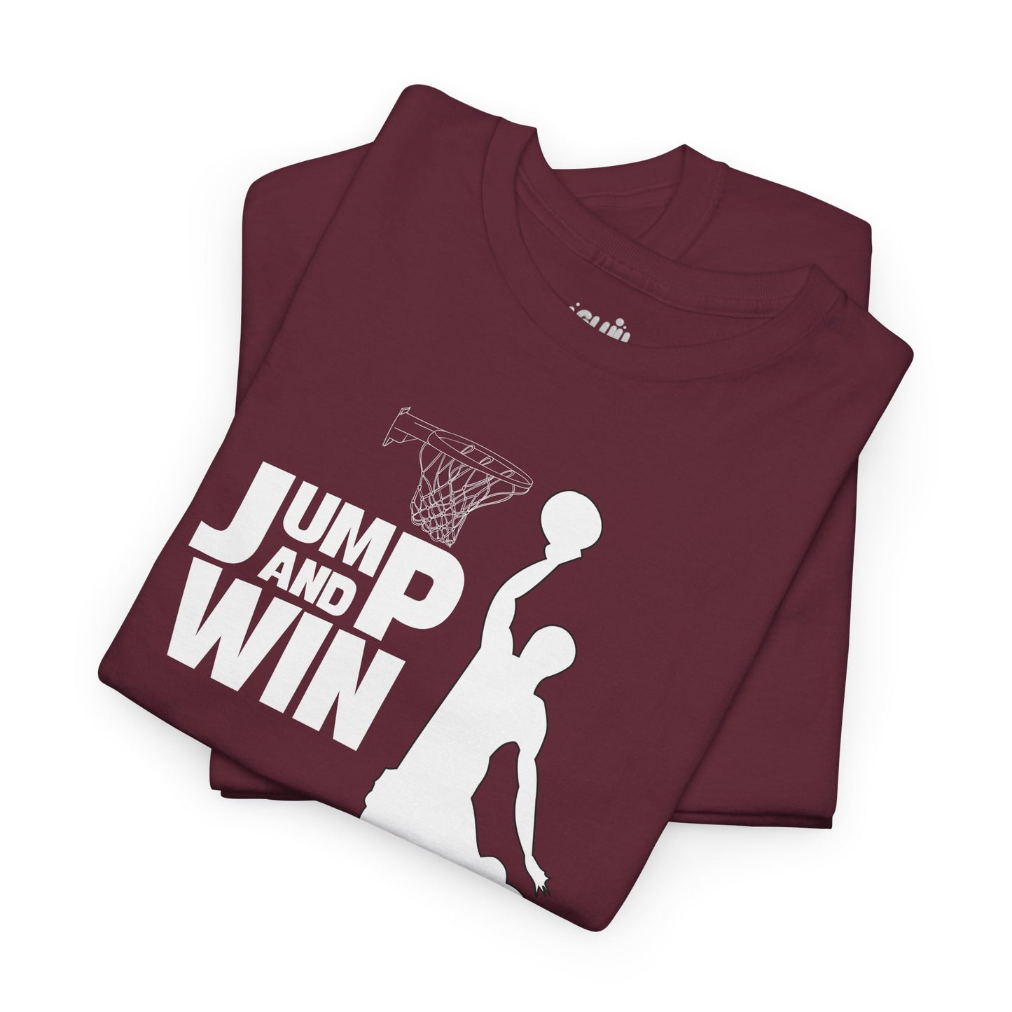 Camiseta baloncesto Jump and Win, Camiseta juego de cancha, Camiseta deportiva baloncesto