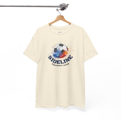 Camiseta Sideline Football Club, Estilo gráfico fútbol, diseño moderno para fanáticos del fútbol