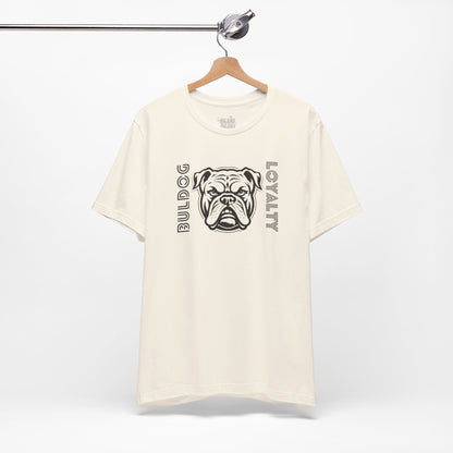 Camiseta con Diseño de Bulldog, Camiseta Gráfica de Bulldog Americano