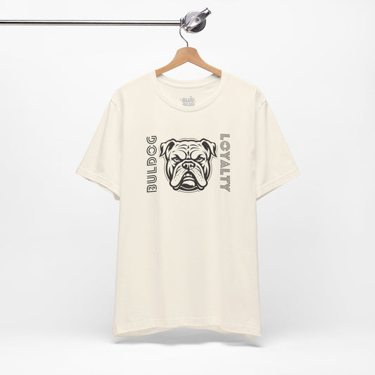 Camiseta con Diseño de Bulldog, Camiseta Gráfica de Bulldog Americano