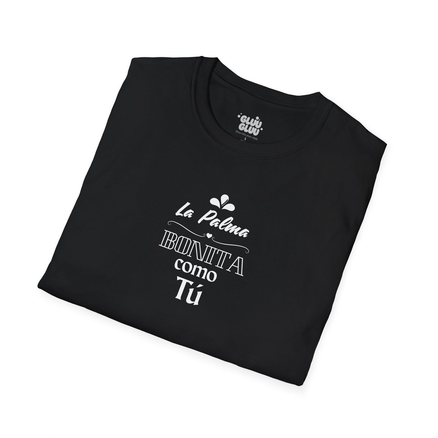 Camiseta La Palma bonita como tú, Camiseta homenaje La Palma, Camiseta recuerdo La Palma