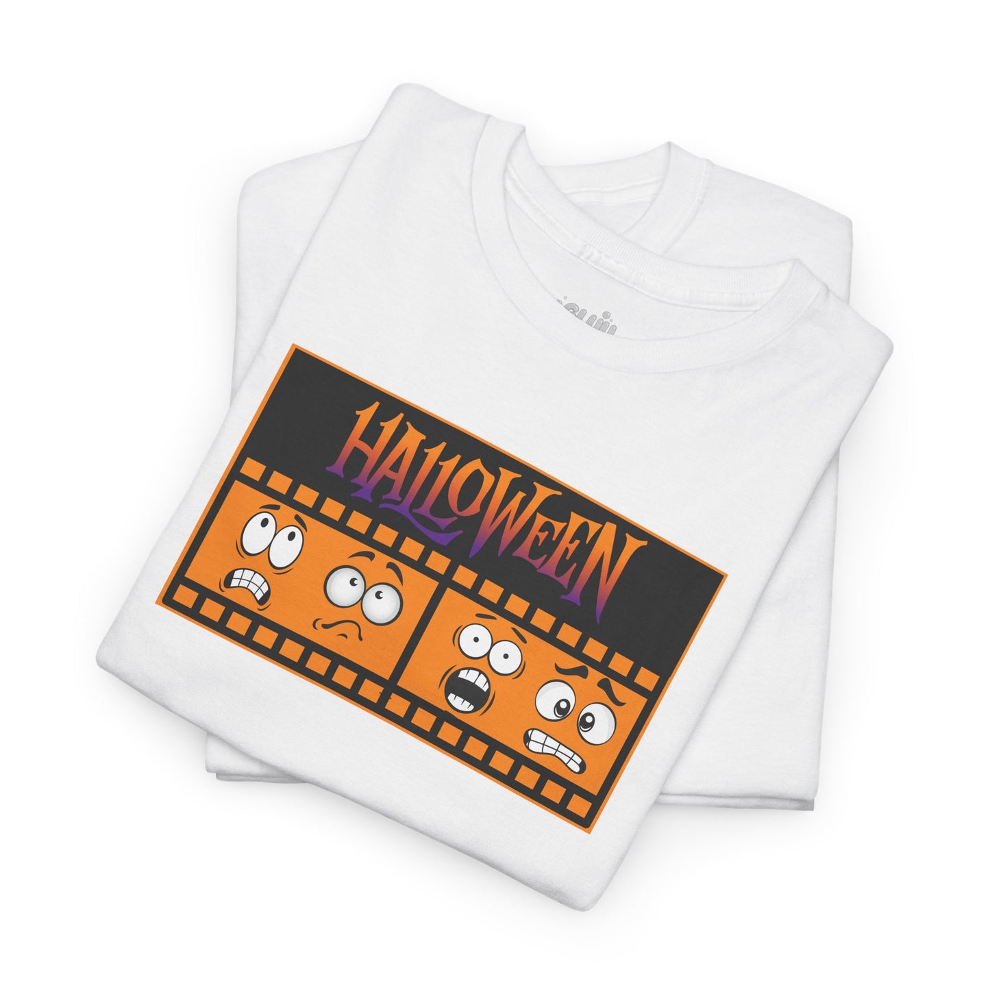 Camiseta con tira de película de Halloween, Camiseta de Hallowee, divertida para Halloween