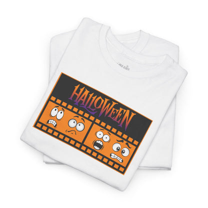 Camiseta con tira de película de Halloween, Camiseta de Hallowee, divertida para Halloween