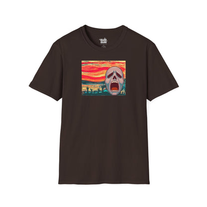 Camiseta El Grito, Arte para vestir, Impresión artística, Camiseta para Halloween